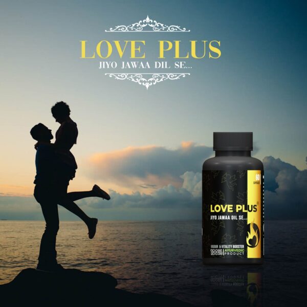 Love Plus – Ayurvedic Formula for Stamina & Long-Lasting Performance (60 Capsules)