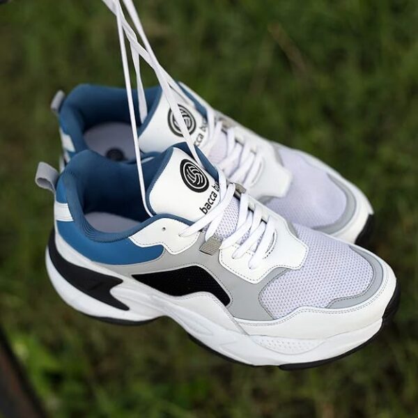 Bacca Bucci Men Lace Up Running Shoes - Image 6