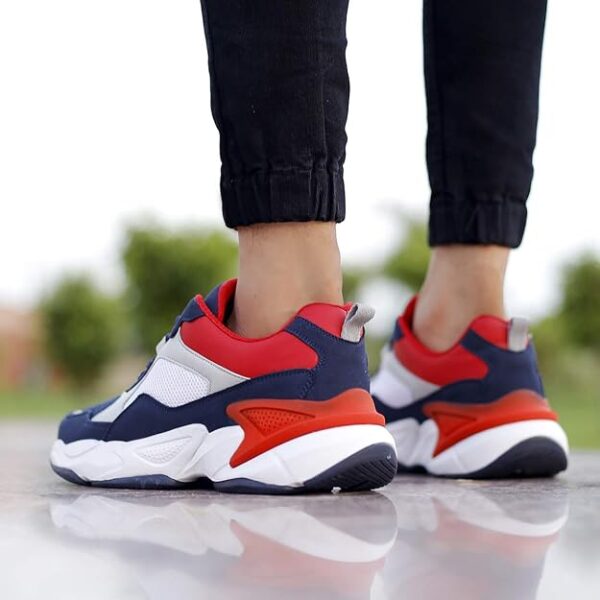 Bacca Bucci Men Lace Up Running Shoes - Image 5