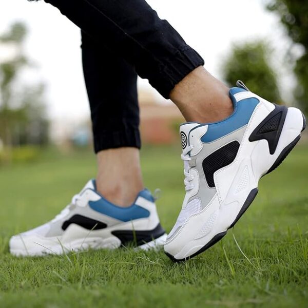Bacca Bucci Men Lace Up Running Shoes - Image 5