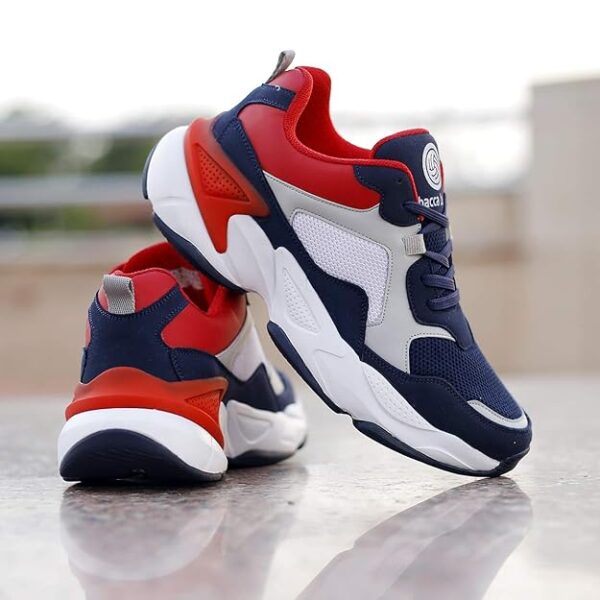 Bacca Bucci Men Lace Up Running Shoes - Image 4
