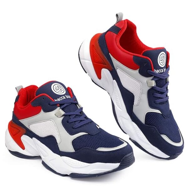 Bacca Bucci Men Lace Up Running Shoes - Image 3